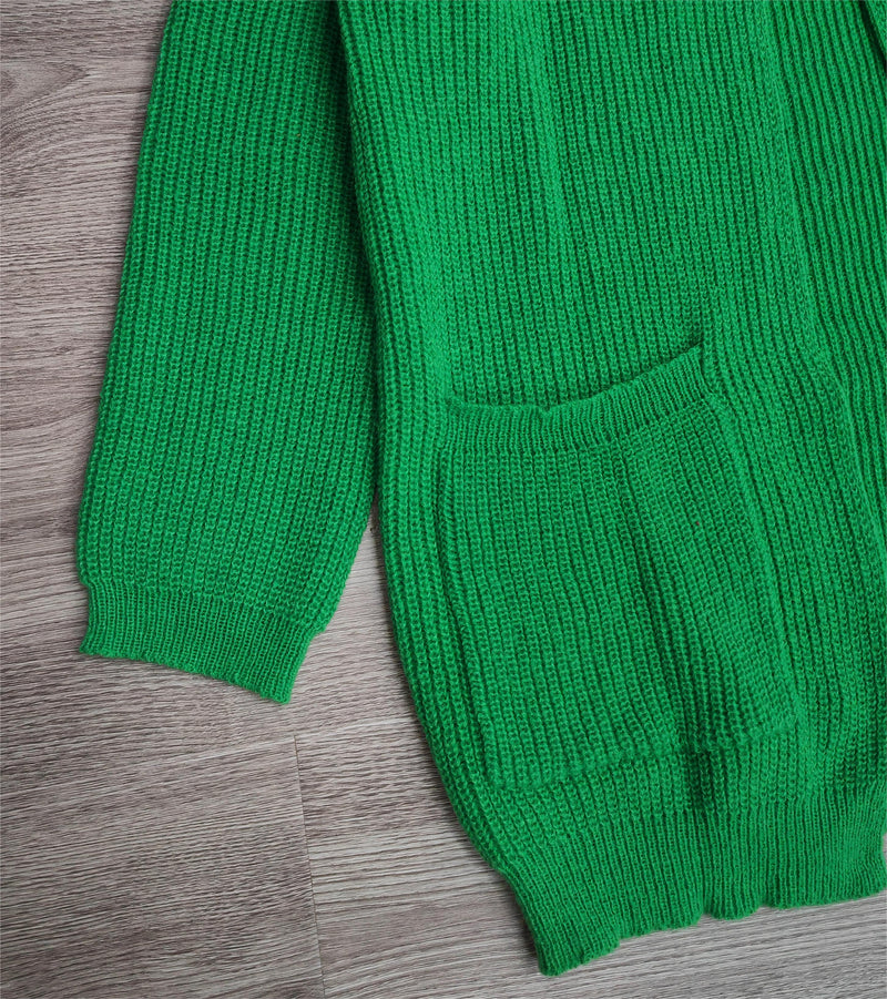 Monci - Casual monokrom cardigan med lange ermer