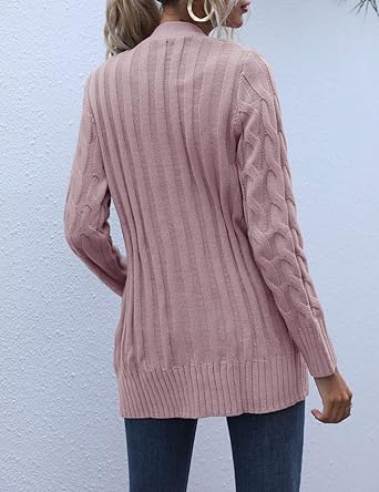 Moa - elegant og komfortabel langermet ullcardigan