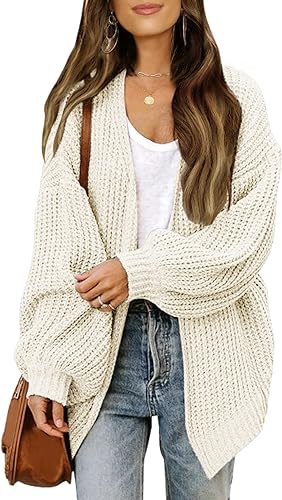 Sofia - Oversized cardigan med lomme