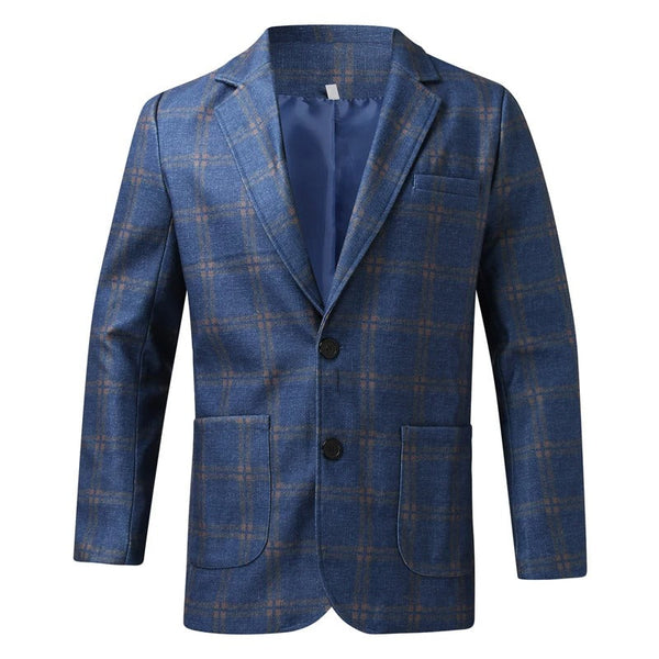 Elegant rutete blazer for menn