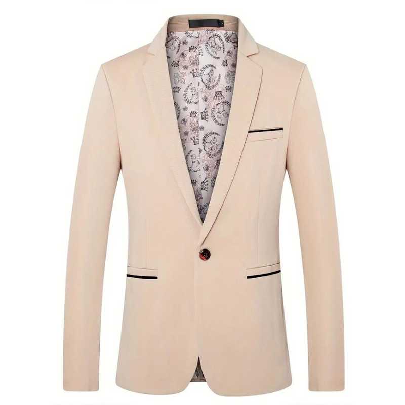 Elegant blazer for menn med slank passform