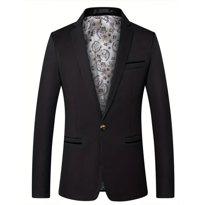 Elegant blazer for menn med slank passform