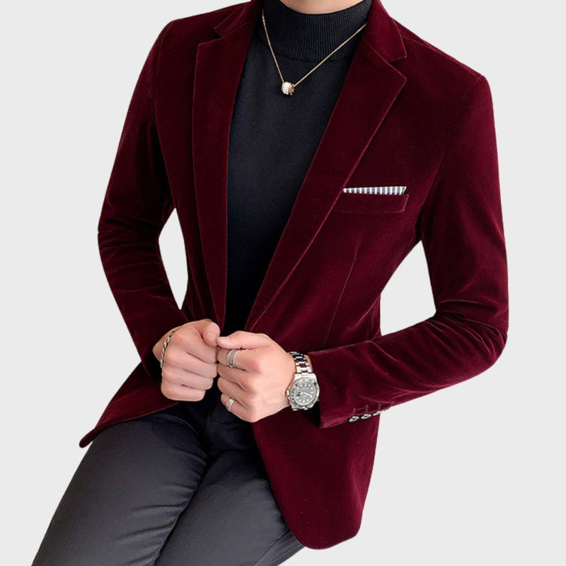 Elegant blazer for menn - Stilig og komfortabel jakke