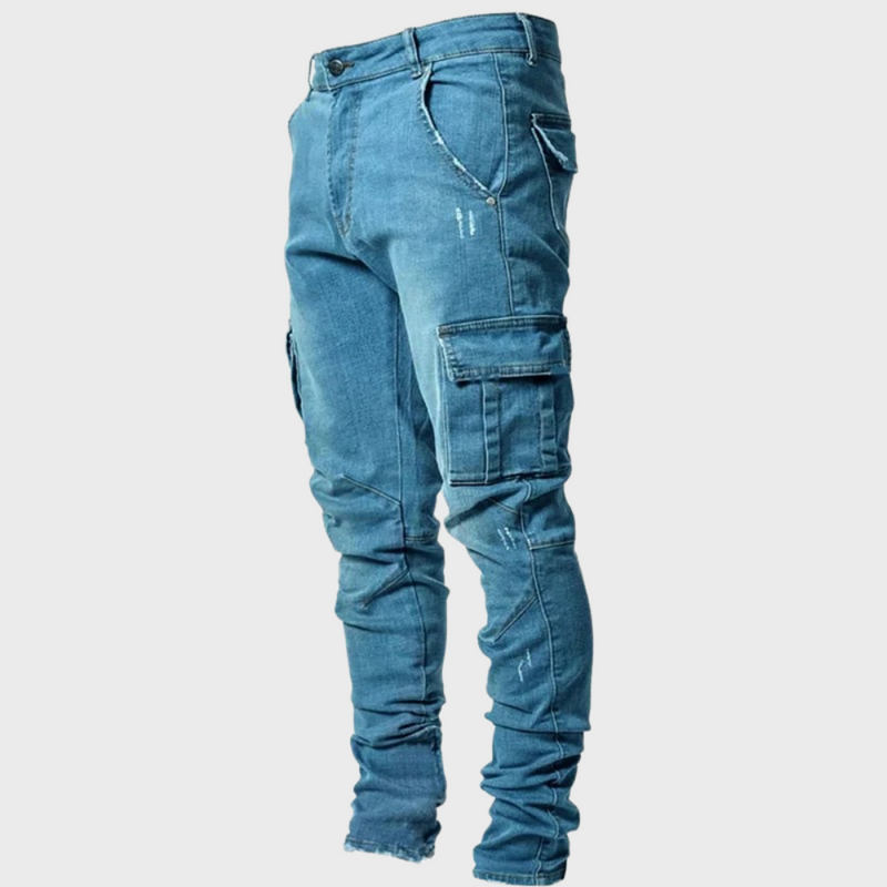 Ultrastrukte, komfortable herrejeans