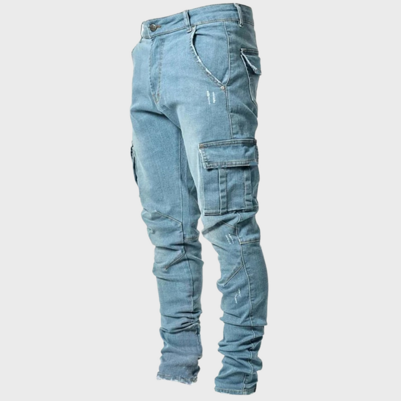 Ultrastrukte, komfortable herrejeans