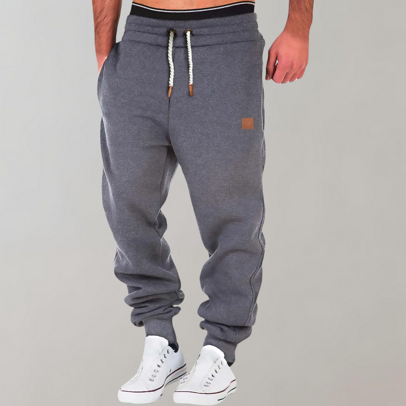 Behagelige baggy joggebukser for menn