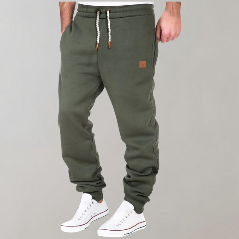 Behagelige baggy joggebukser for menn