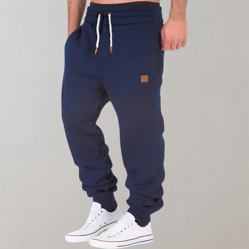 Behagelige baggy joggebukser for menn