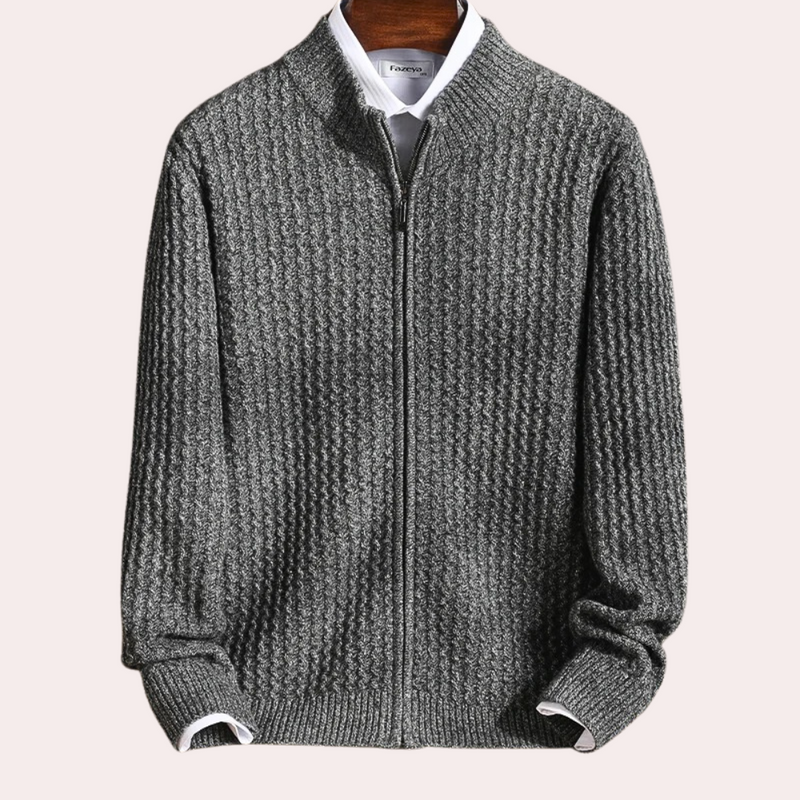 Klassisk og varm cardigan for menn