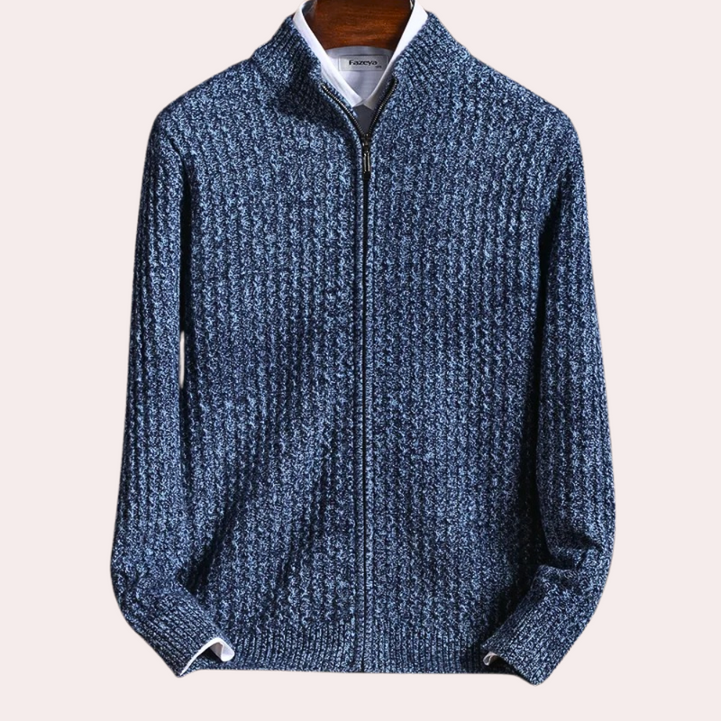 Klassisk og varm cardigan for menn