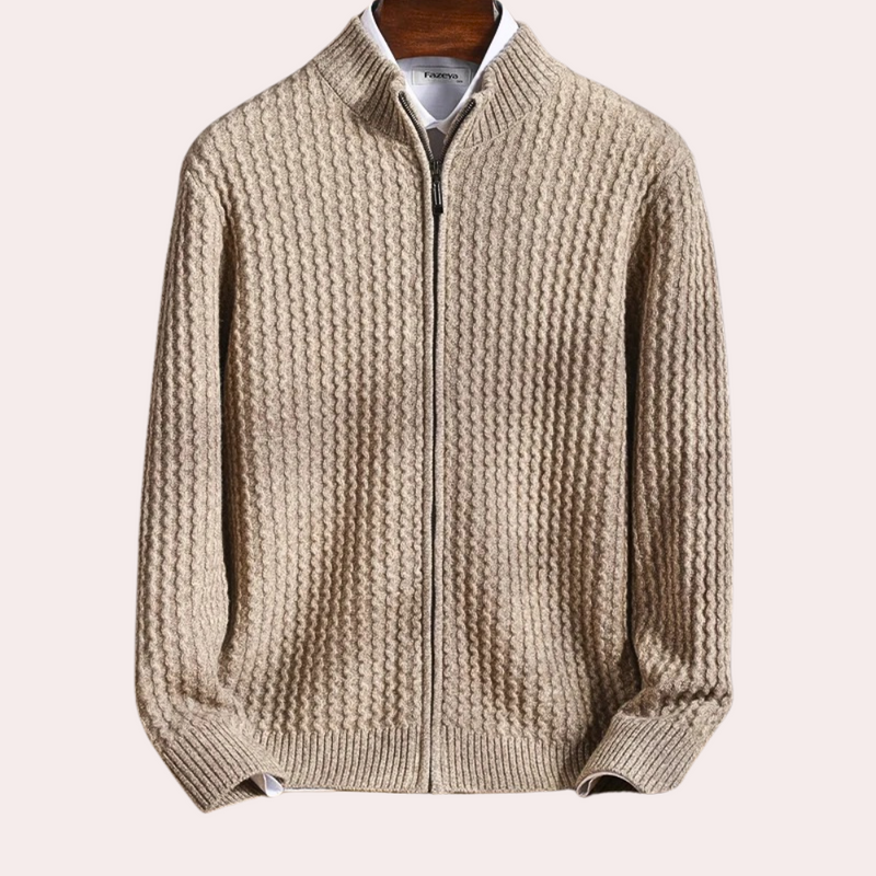 Klassisk og varm cardigan for menn