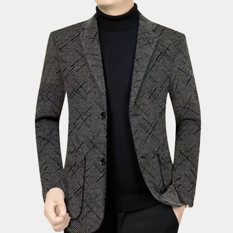 Elegant herreblazer for stil og komfort i hverdagen