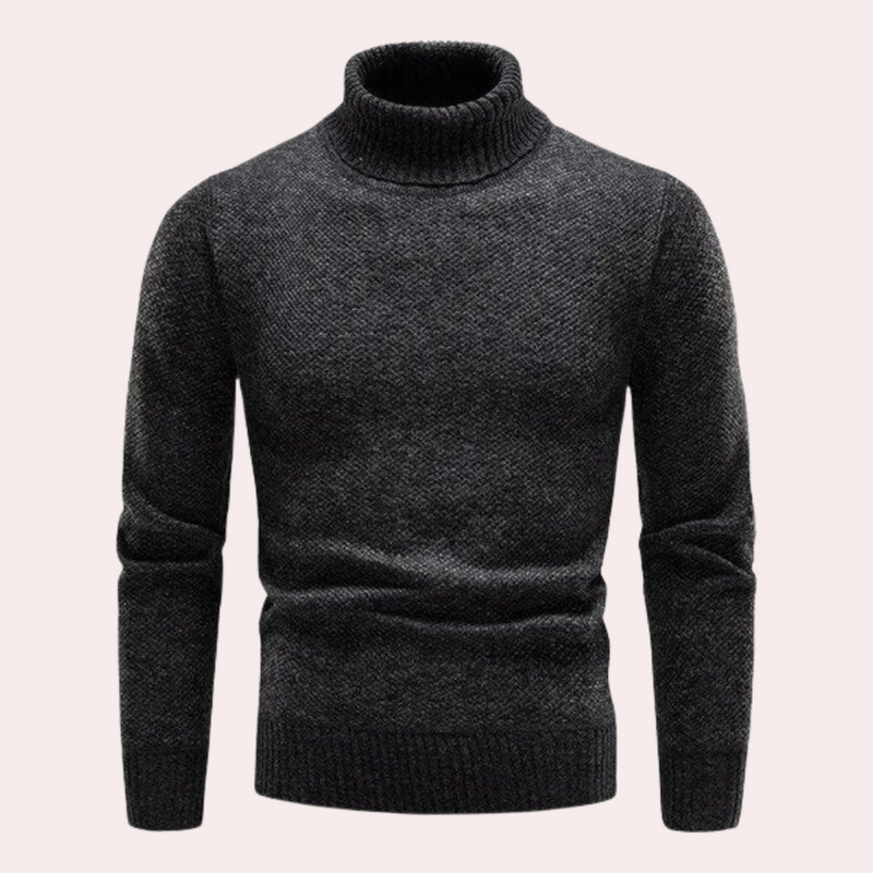 Elegant og varm turtleneck genser