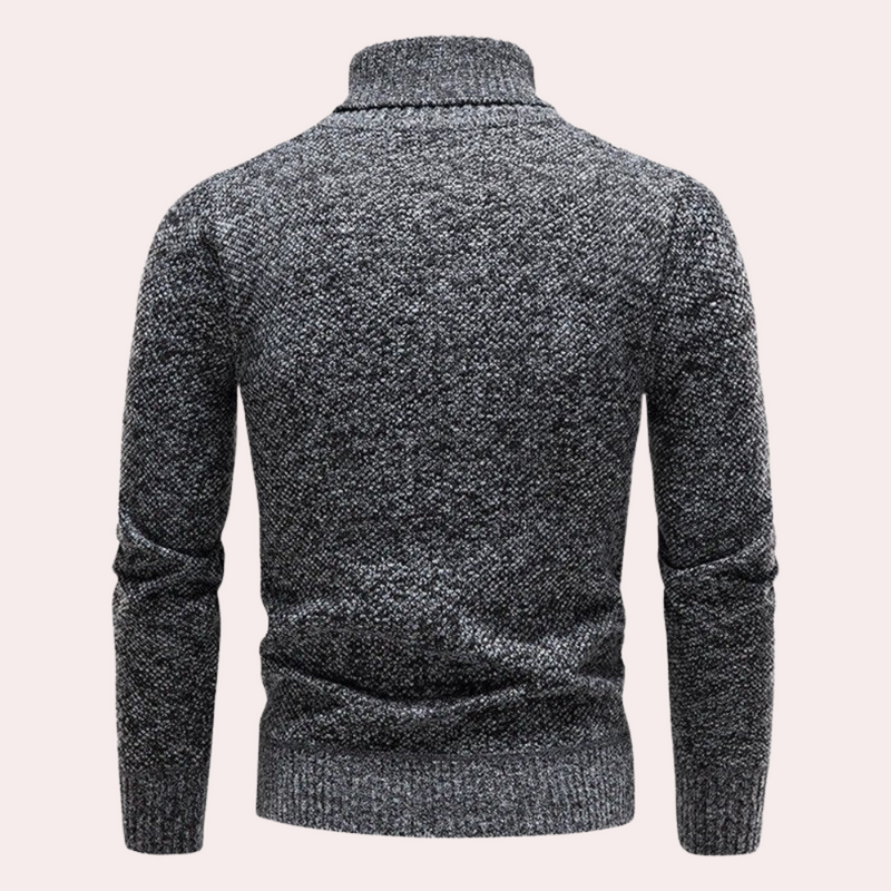 Elegant og varm turtleneck genser