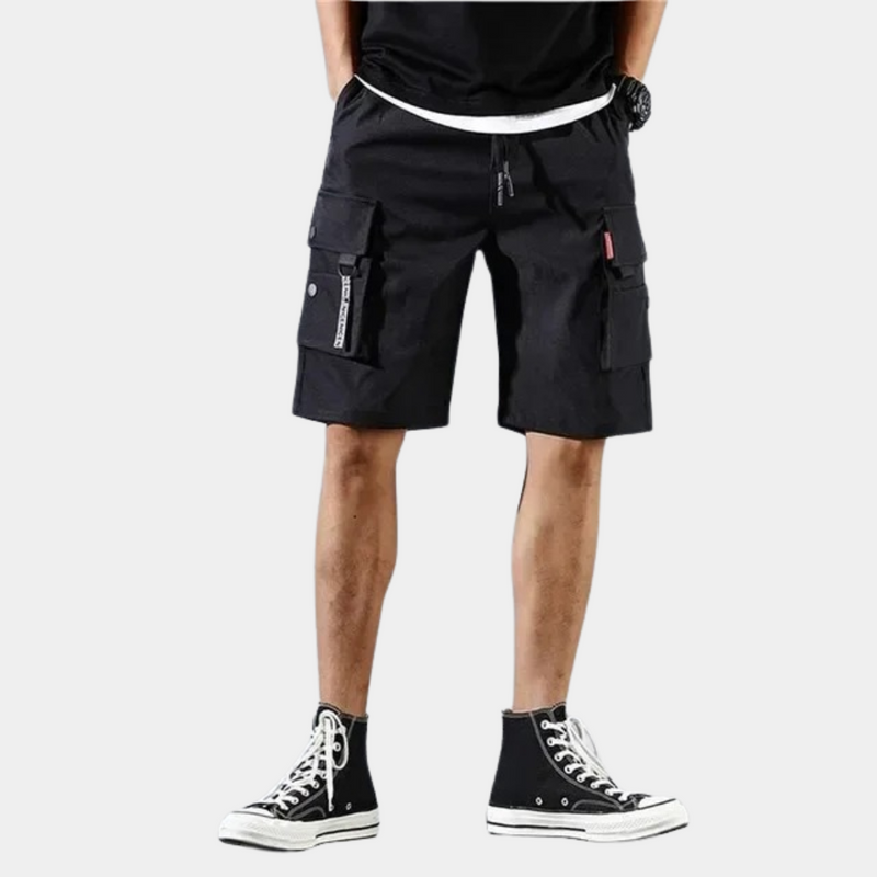 Behagelige og stilige cargo-shorts for menn