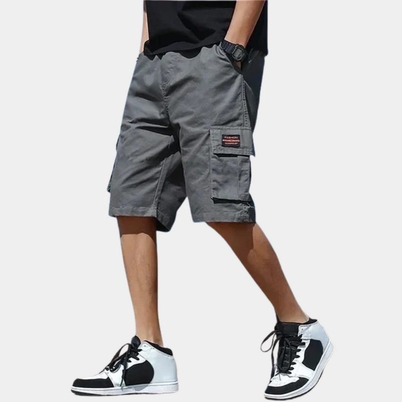 Behagelige og stilige cargo-shorts for menn