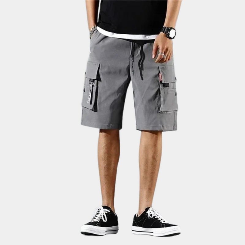 Behagelige og stilige cargo-shorts for menn