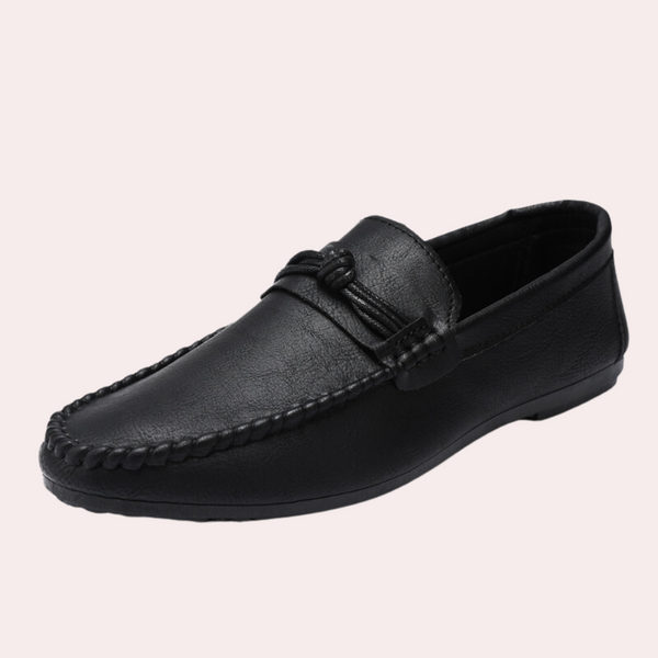 Elegant rundtå loafers for menn