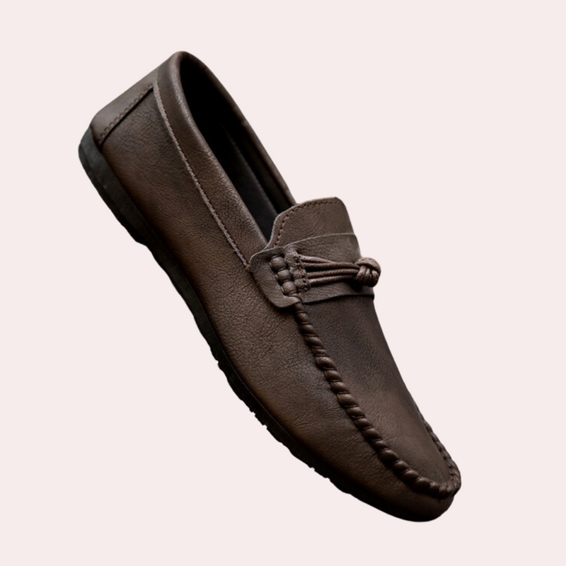 Elegant rundtå loafers for menn