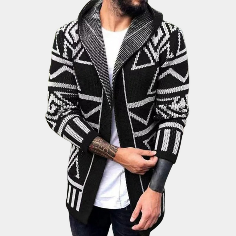 Elegant og varm cardigan for menn