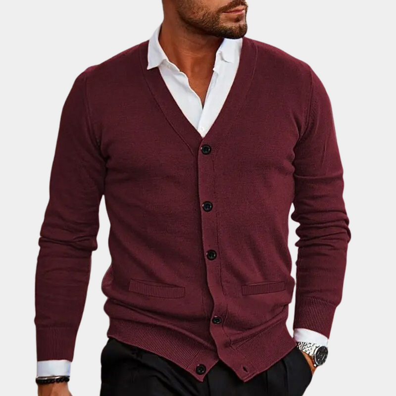 Elegant og komfortabel cardigan for menn