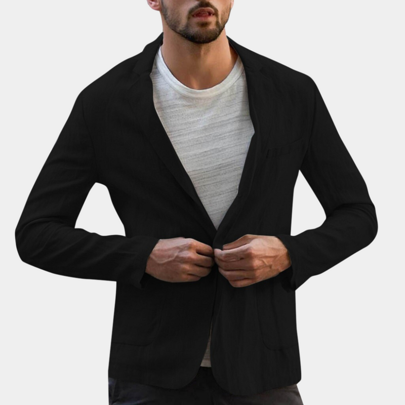 Elegant og komfortabel blazer for menn til hverdagsbruk