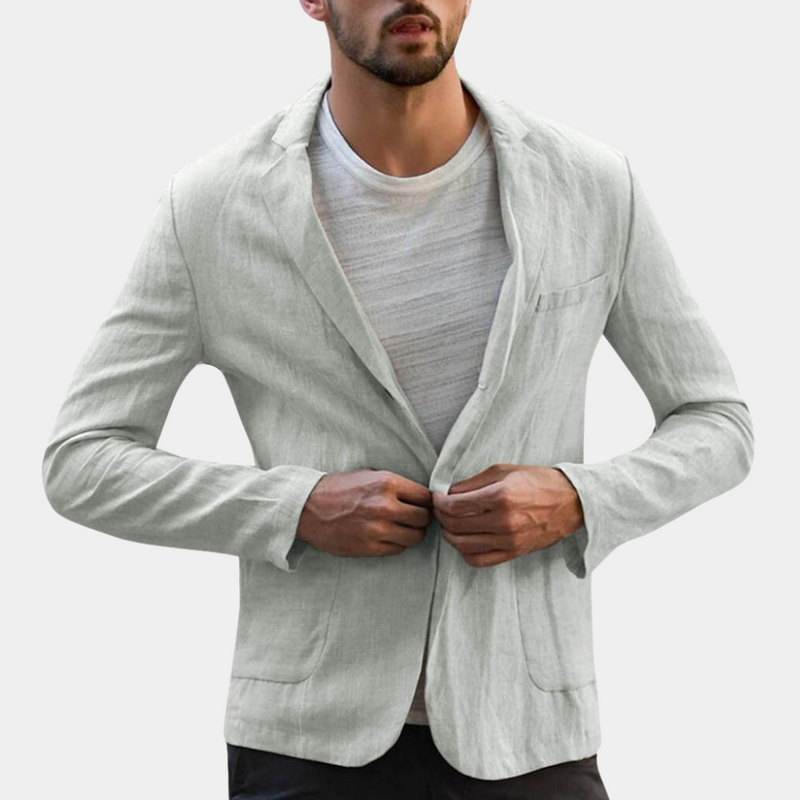 Elegant og komfortabel blazer for menn til hverdagsbruk