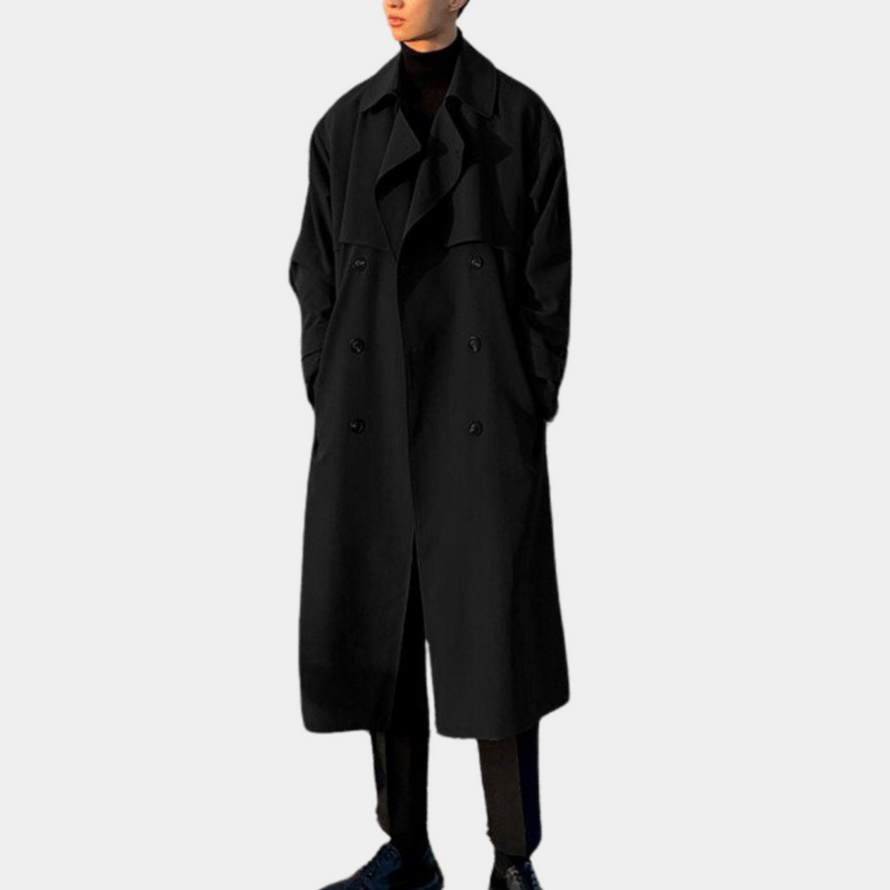 Elegant og komfortabel trenchcoat for menn til hverdags