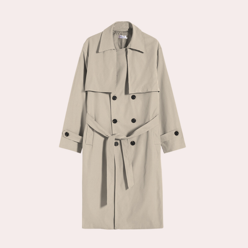 Elegant og komfortabel trenchcoat for menn til hverdags