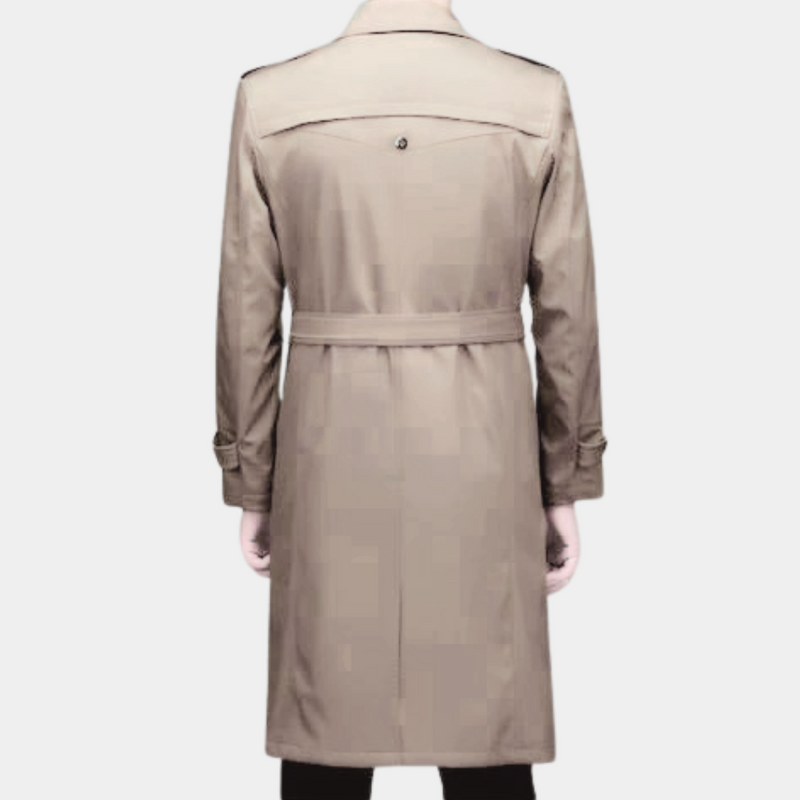 Stilig og komfortabel trenchcoat for menn i klassisk design