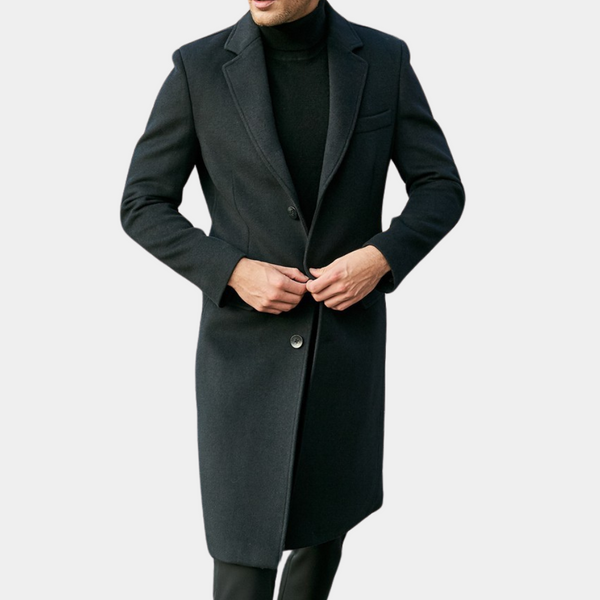 Elegant og komfortabel trenchcoat for stilige menn