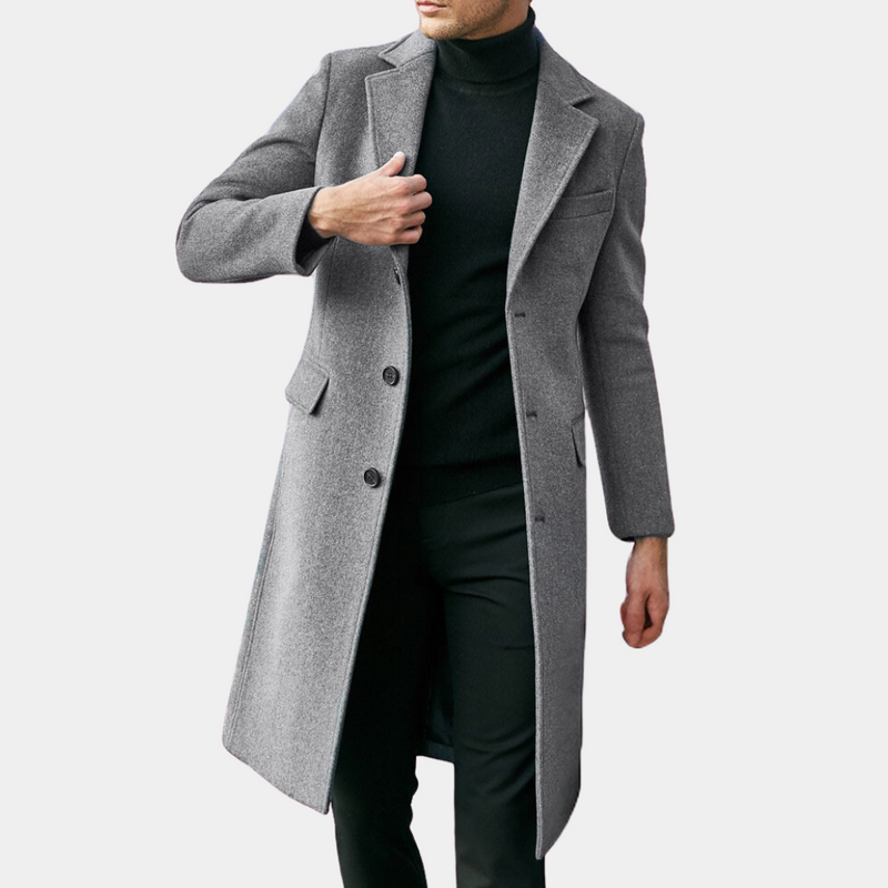 Elegant og komfortabel trenchcoat for stilige menn