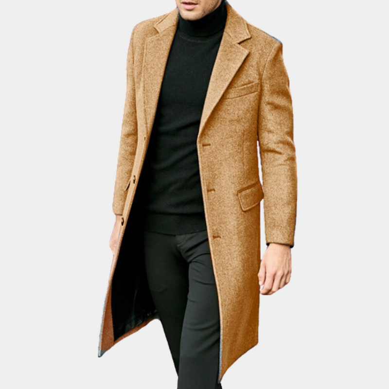 Elegant og komfortabel trenchcoat for stilige menn