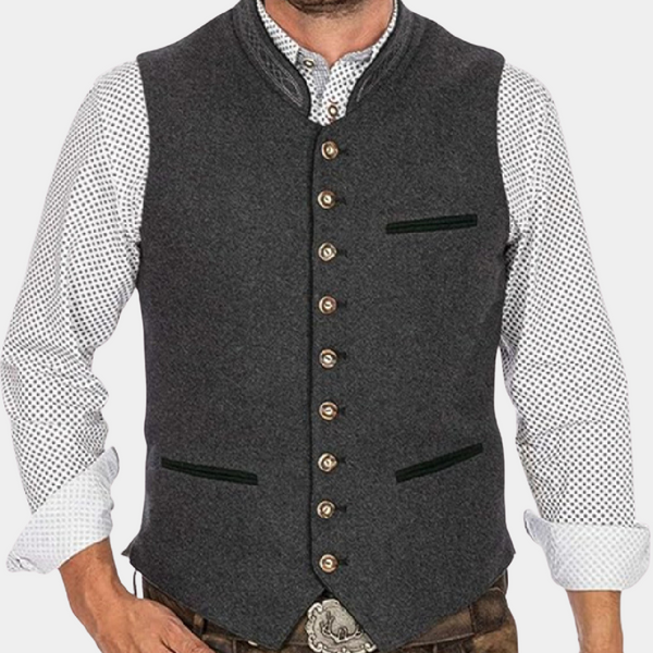 Elegant Klassisk Vest for Stilig Utseende