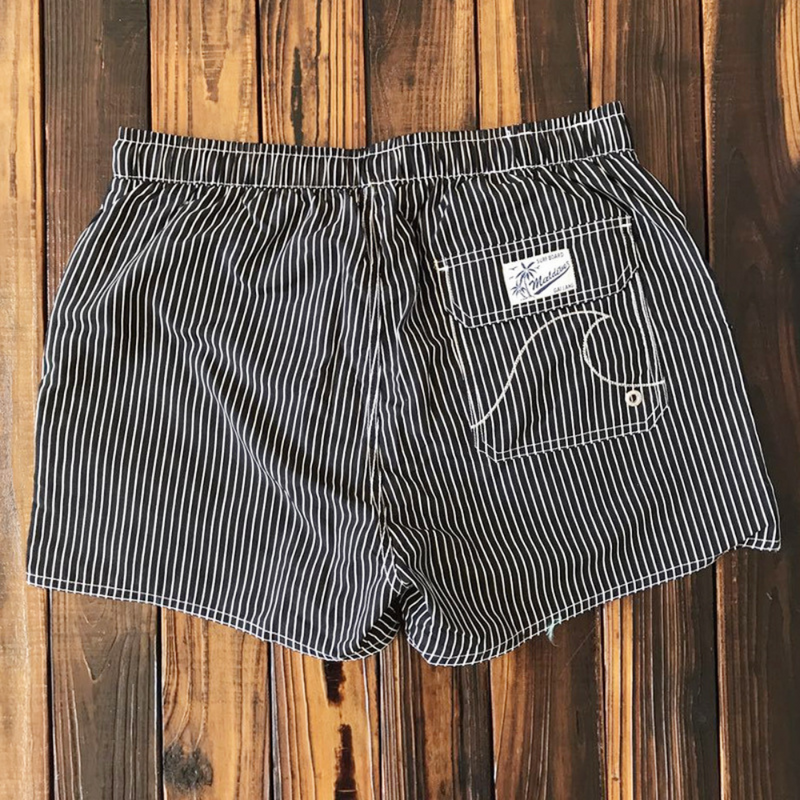 Behagelige stripete shorts for menn