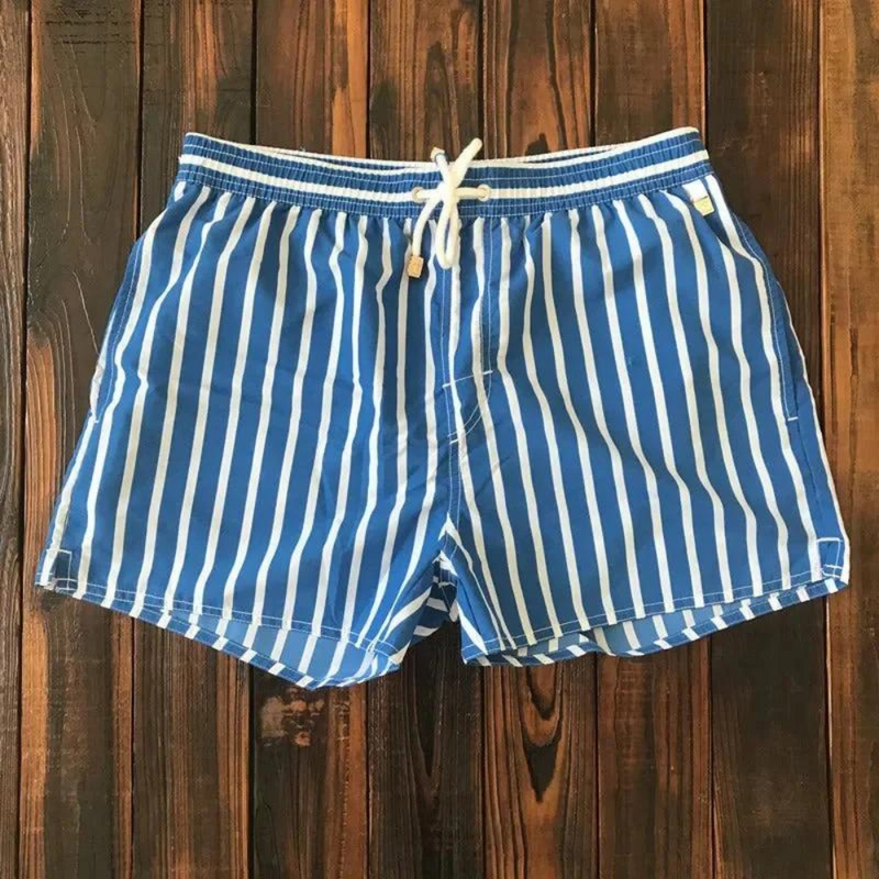 Behagelige stripete shorts for menn