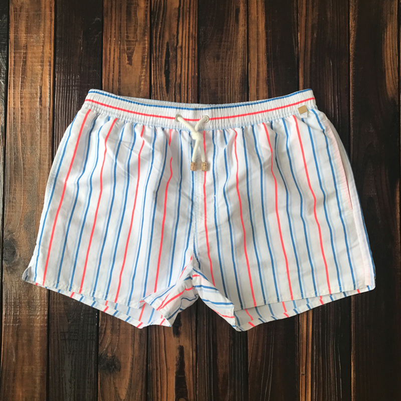 Behagelige stripete shorts for menn