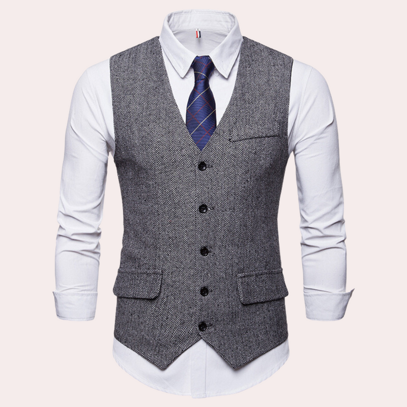 Elegant vest for menn til Oktoberfest og fester