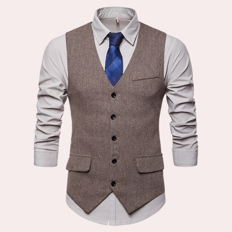 Elegant vest for menn til Oktoberfest og fester