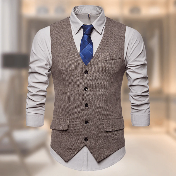 Elegant vest for menn til Oktoberfest og fester