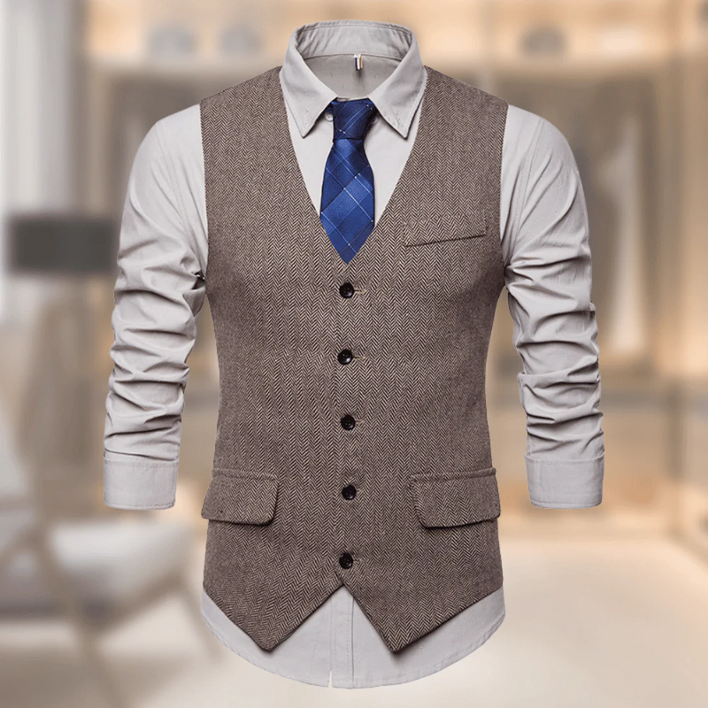 Elegant vest for menn til Oktoberfest og fester