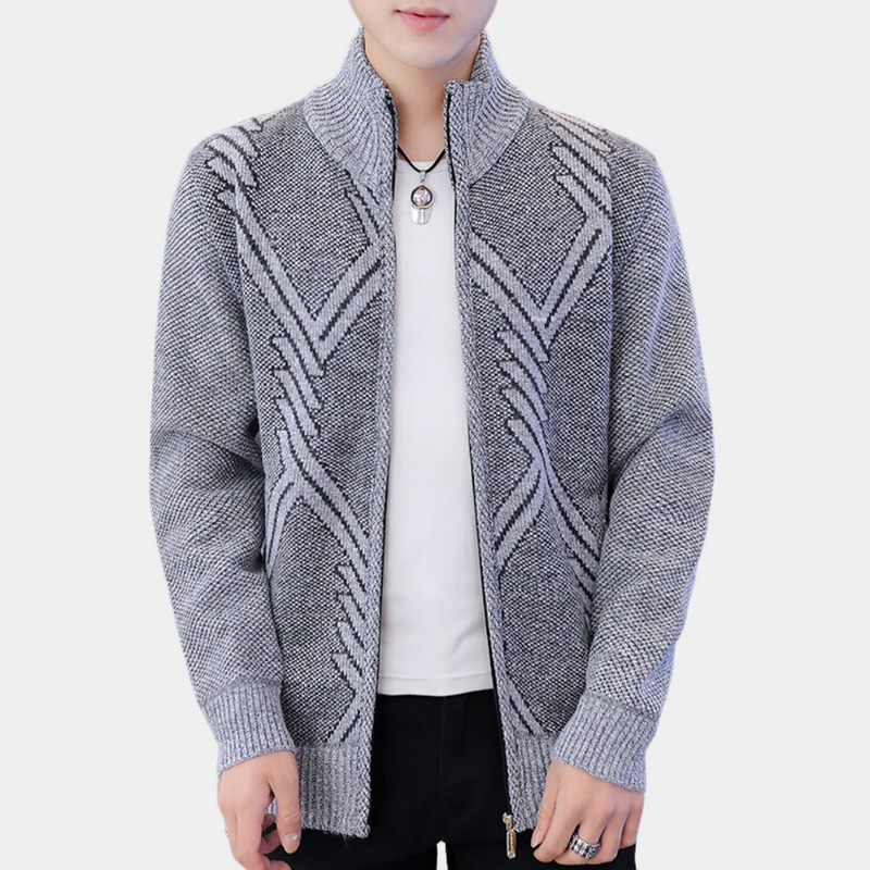 Myk og varm cardigan for menn