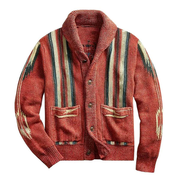 Myk vintage-cardigan for menn