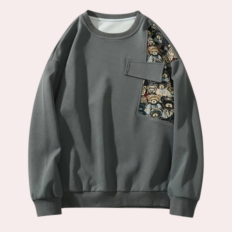 Kjempebehagelig Bjørnesweatshirt for Menn