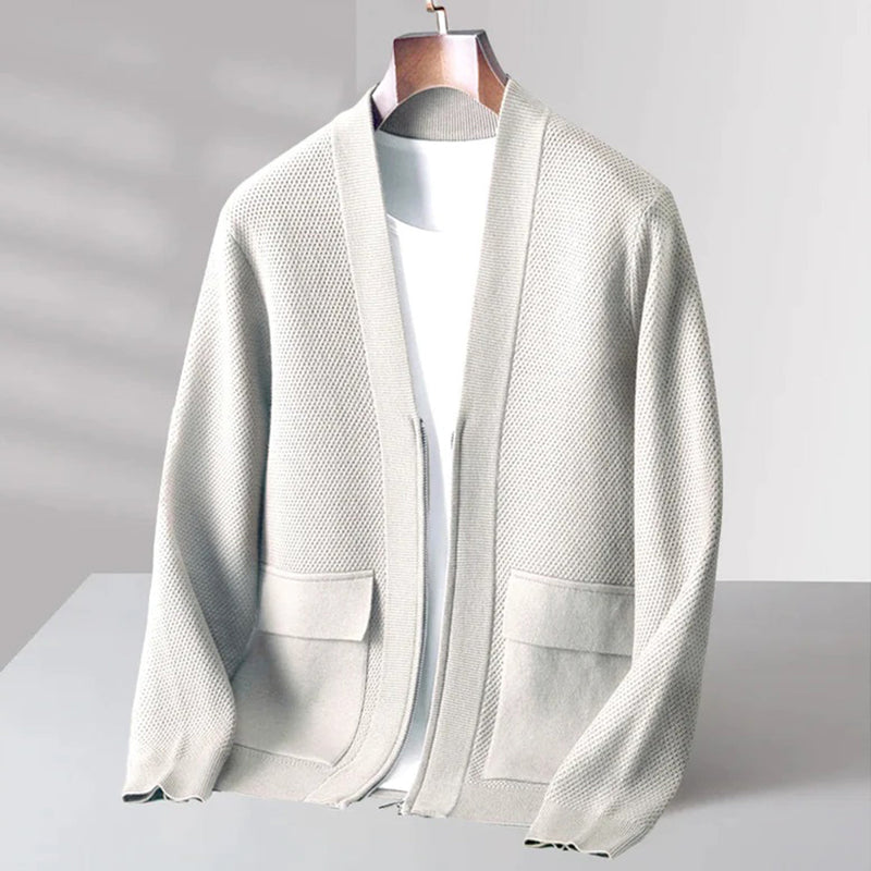 Myk og elegant strikket cardigan